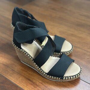Dr. Scholl's  Wedge Sandals in Black Size 8